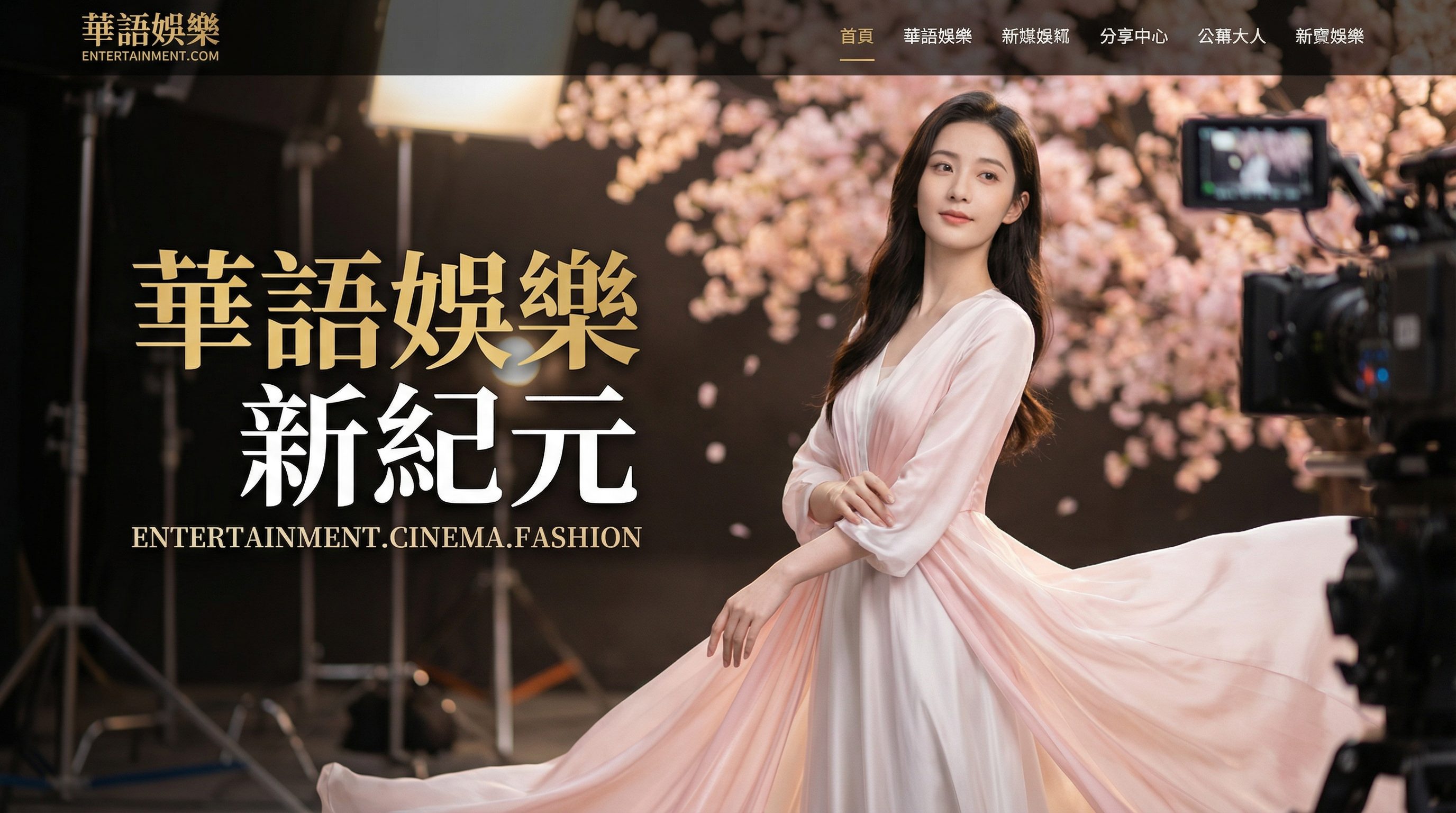抖荫短视频传媒影视传媒社区平台首页Banner