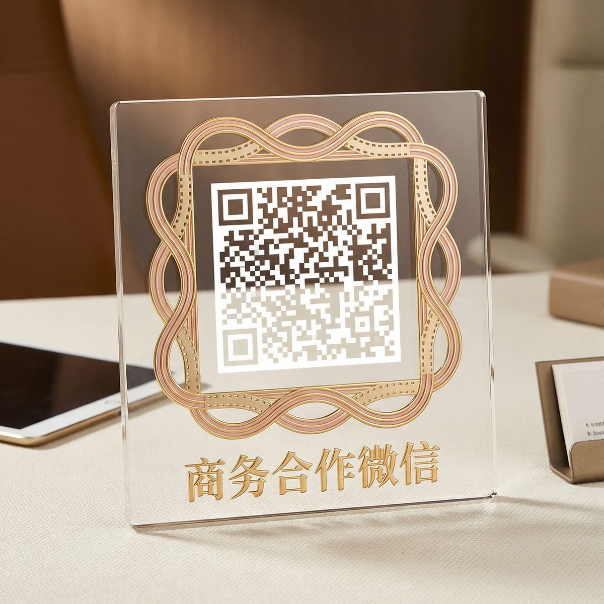 抖荫短视频传媒商务合作微信二维码